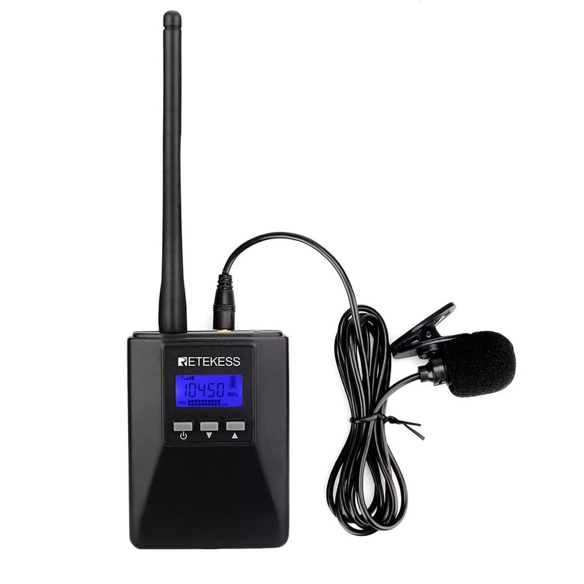 Retekess TR506 Système de Guide Touristique Transmetteur avec Batterie Rechargeable 