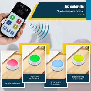 Retekess Système de Buzzer Quiz TM102 Boutons de Réponse Buzzer Pour Concours, Fête