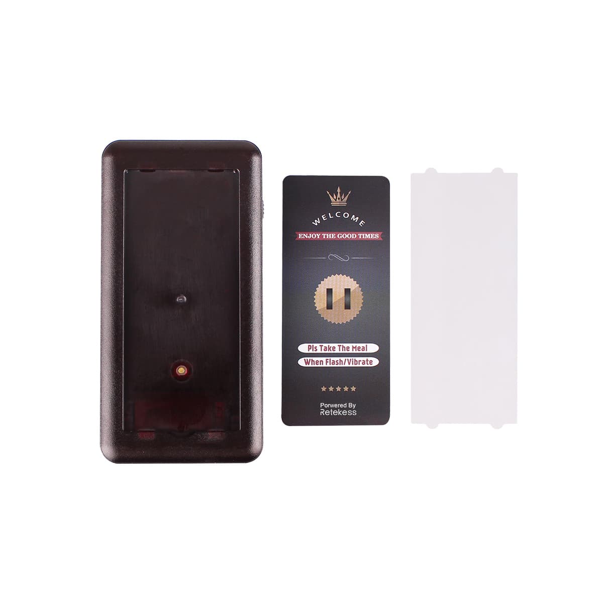 Retekess T115 Système d’Appel sans Fil Étanche Restaurant Bippers pour Restaurant Centre de
