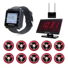 Retekess T128-T117-TD105 Système d’Appal sans Fil Vocale Système d’Appel de Restaurant