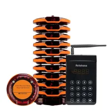 Retekess TD156 Bipeur Longue Distance 800M Antivol Durable Anti-Chute Restaurant Bipers