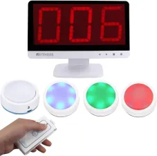 Retekess TM101 Système de Buzzer Concours de Répondre Rapide Scolaire Concours de Connaissances