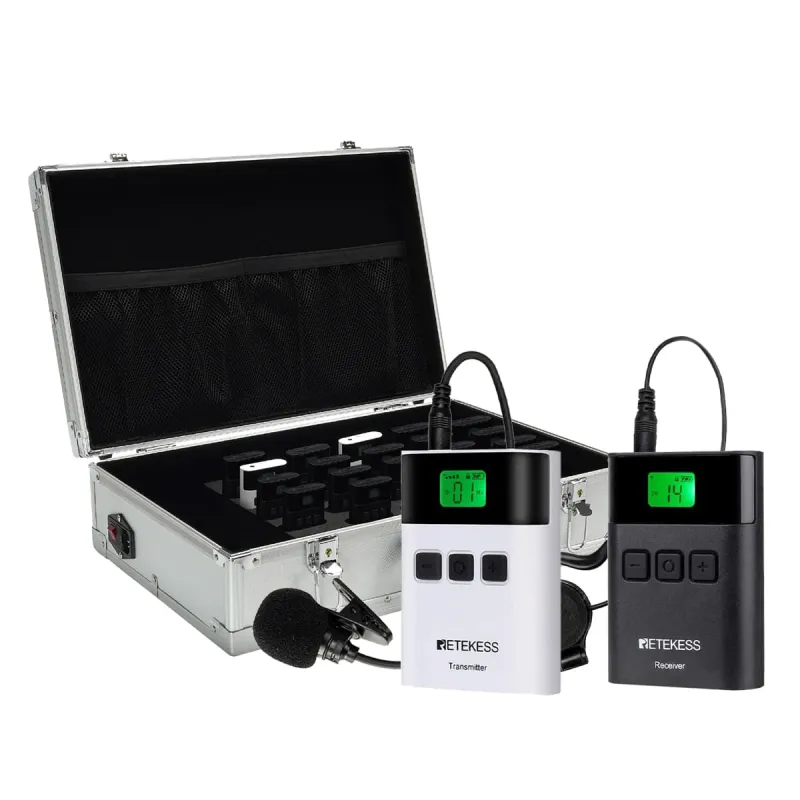 Retekess TT122 Système de Guide Touristique Équipement de Interprétation Simultanée pour Pèlerinage et Conférence