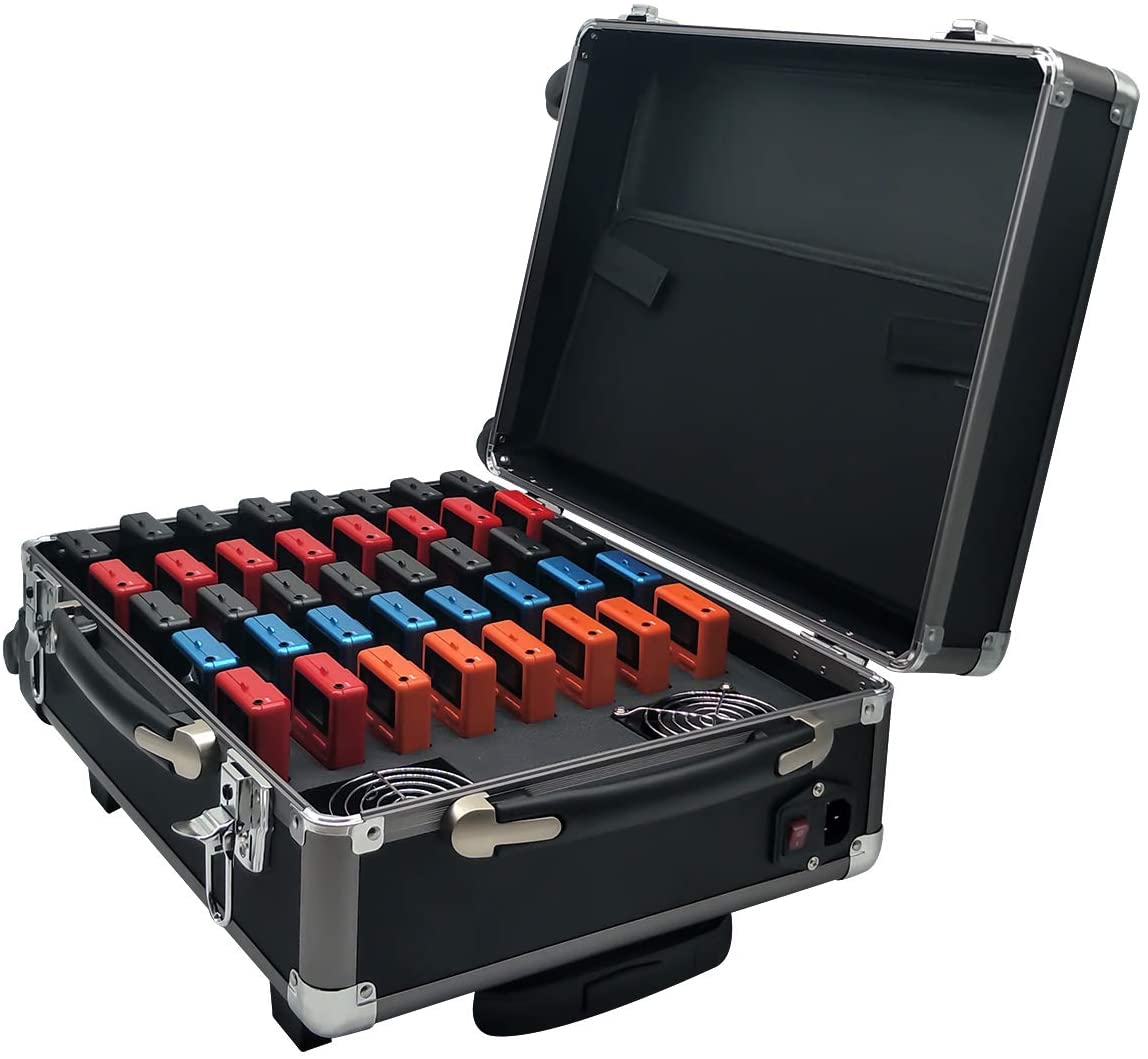 Retekess TT010 Boîte de Charge pour le Système du Guide Touristique 40 Emplacements Boîte de Rangement pour Retekess TT105