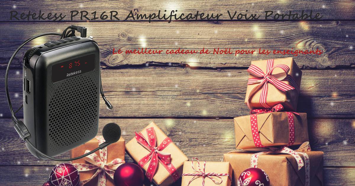 Retekess PR16R Amplificateur Voix Portable (12W)