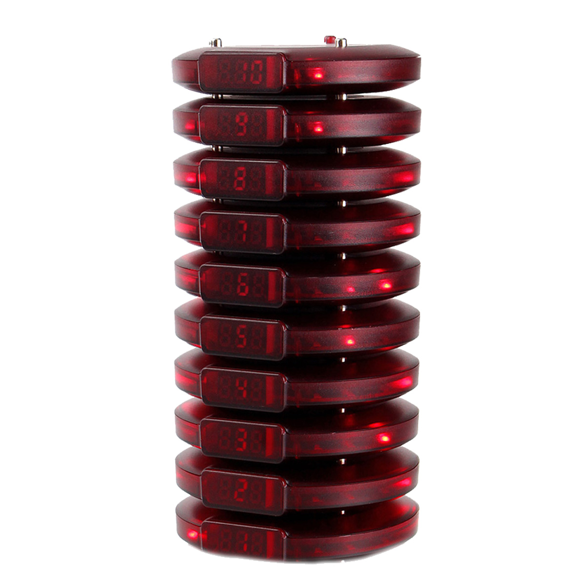 Retekess T119 Bipeur Restaurant Pager Coaster Compatible avec T119 Système d'Appel sans Fil