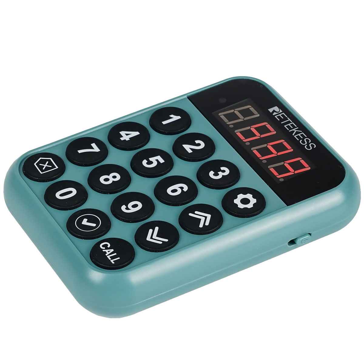 Retekess Émetteur de Clavier pour Système de Téléavertisseur TD168R