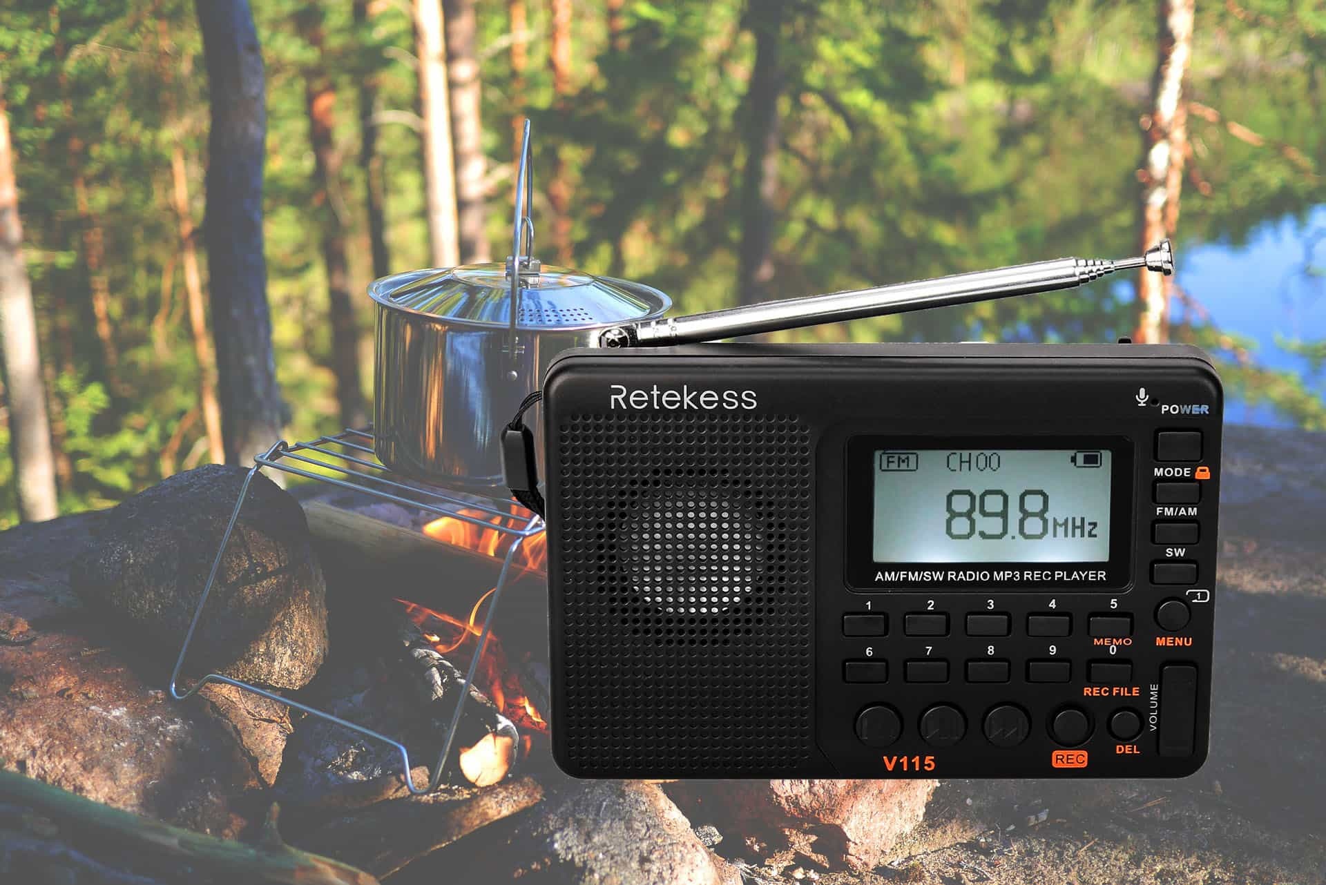 Retekess v115 est une excellente radio de voyage