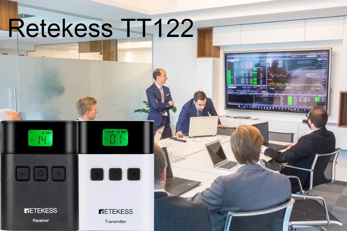 Transmission du signal Retekess TT122 2.4G, qualité haute fréquence stable