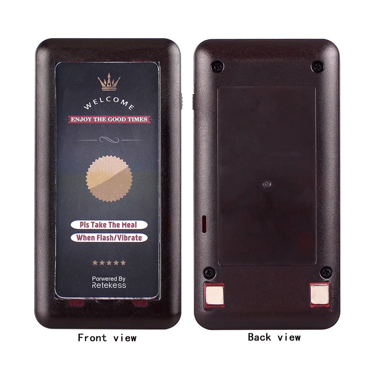 Retekess T115 Pager Bipeur Récepteur pour Retekess T115 Système d’Appel sans Fil Restaurant Café Pizza Hôtel Hôpital