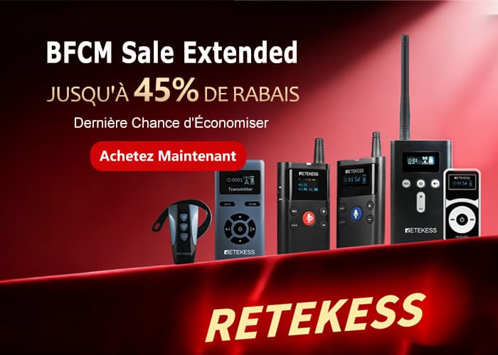 Retekess Black Friday Cyber Monday Sale