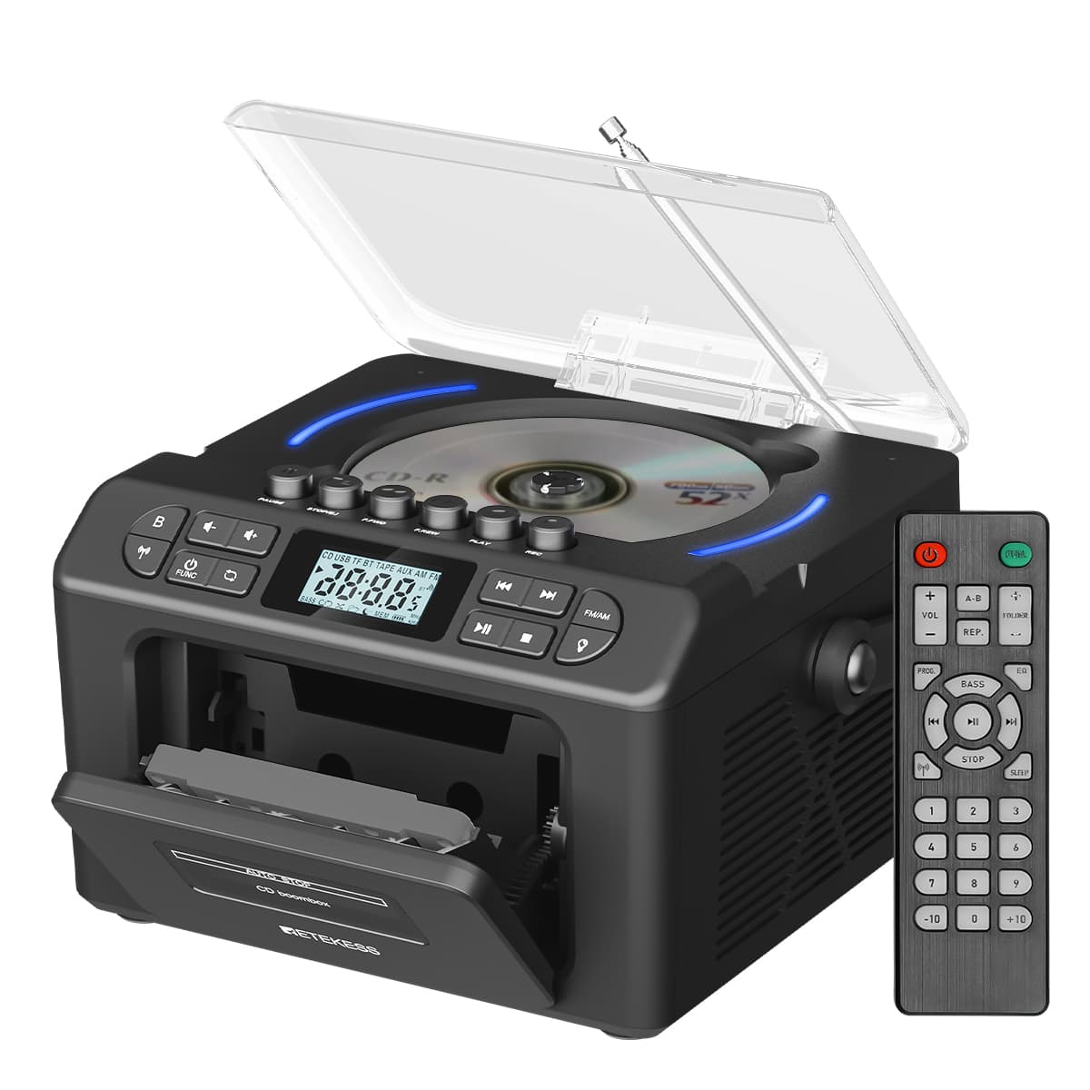 TR642 Radio Bluetooth sans fil avec éclairage LED