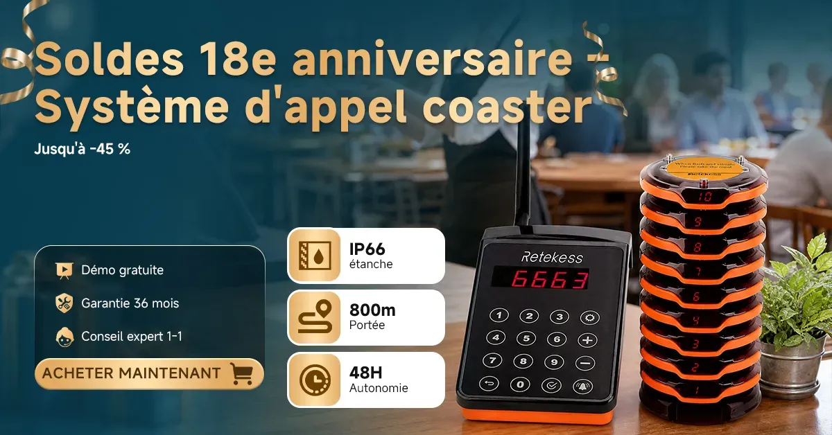 [Carnaval d'Anniversaire] Ding-dong ! Méga Soldes du 18e Anniversaire sur les Systèmes d'Appel Invités : Révélation Complète de 12+ Produits et Règles Promo !