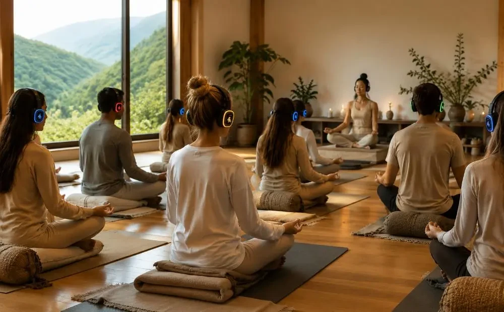 Les retraites de méditation silencieuses passent au sans fil : comment les casques transforment le tourisme de pleine conscience en Europe