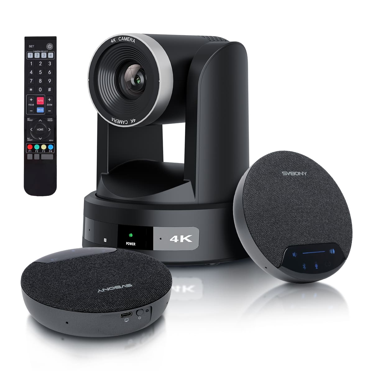 Système de Visioconférence Retekess SVN A5 4K AI PTZ avec Zoom Optique 10x et Suivi Humain par IA