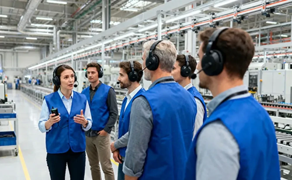 Solutions de communication industrielle sur la ligne de production : comment amener la collaboration en temps réel au niveau supérieur