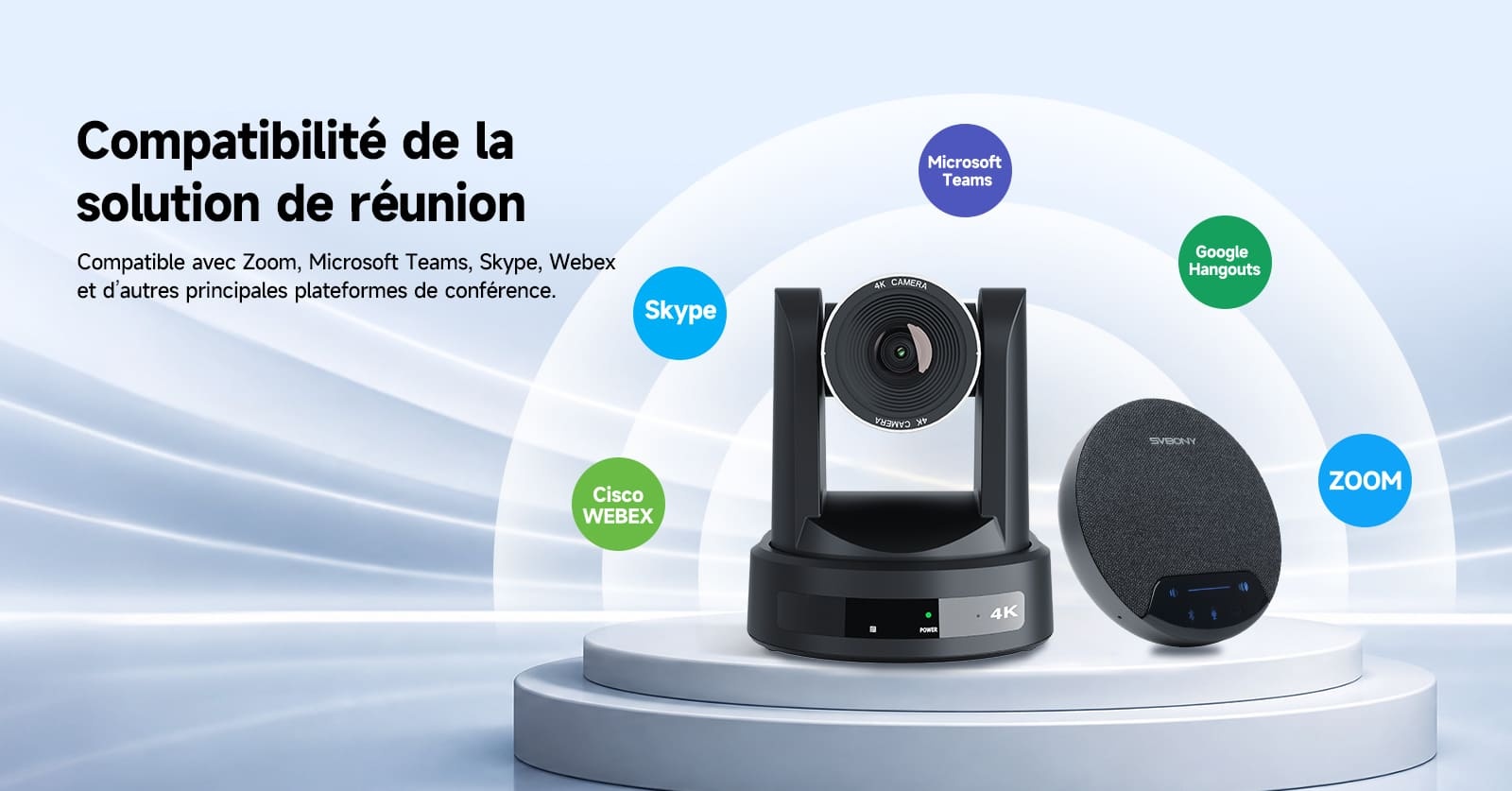 Caméra PTZ avec IA SVN A5 : Télécommande, Réduction du Bruit et Réglages PTZ