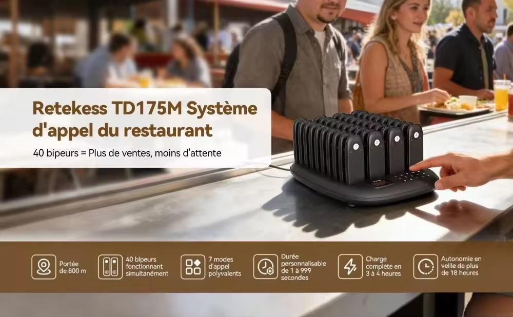 Commandes manquées en festival : la solution TD175M
